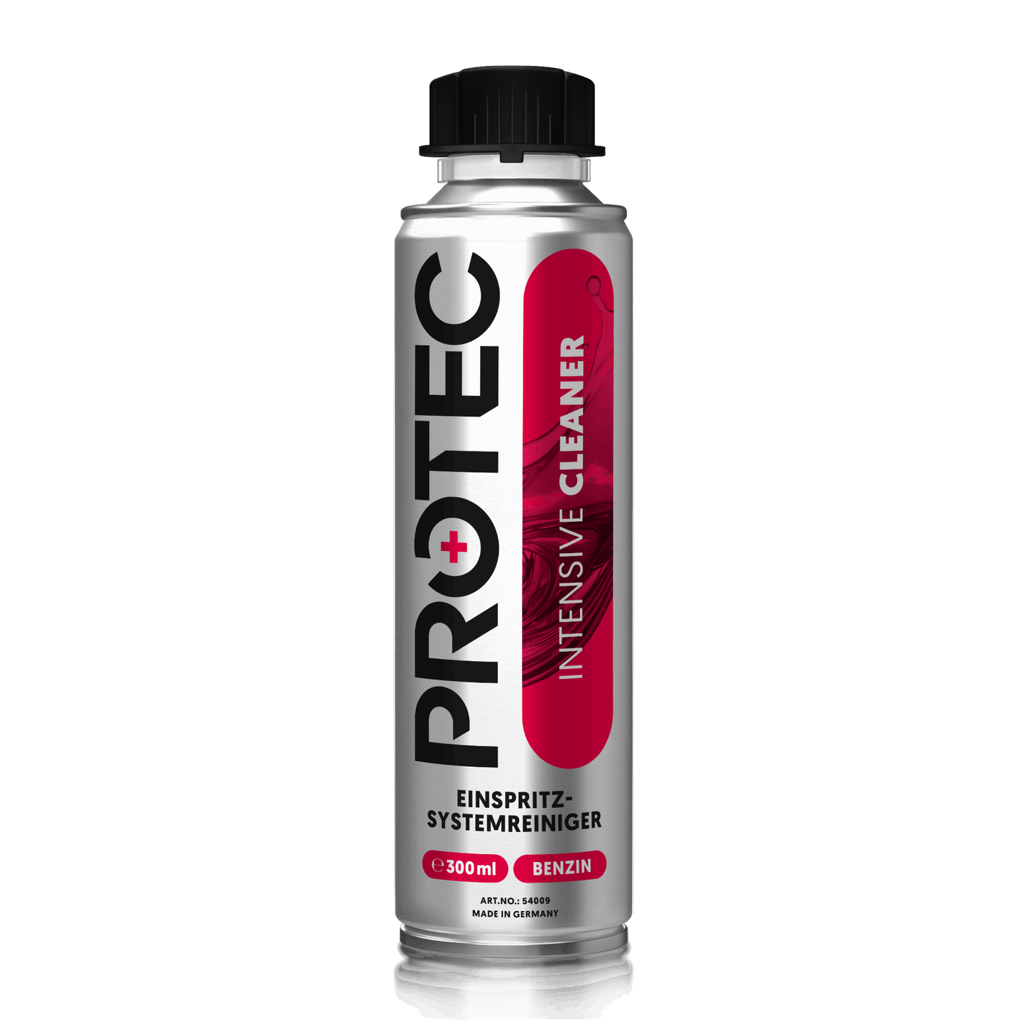 PROTEC+ Intensive Cleaner Einspritzsystemreiniger 300 ml für Benzinmotoren in Silberflasche