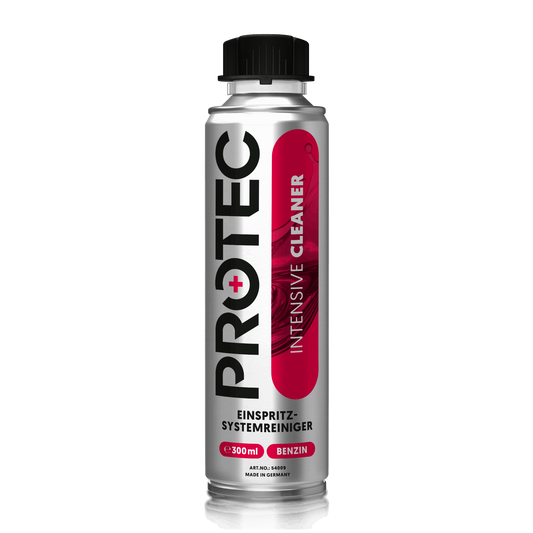 PROTEC+ Intensive Cleaner Einspritzsystemreiniger 300 ml für Benzinmotoren in Silberflasche