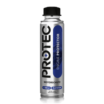 PROTEC+ Engine Protector in einer 300 ml Spraydose für optimalen Motorschutz mit hochmoderne NANO-Schutz- und Pflegeformel und  High-End-Verschleißschutz