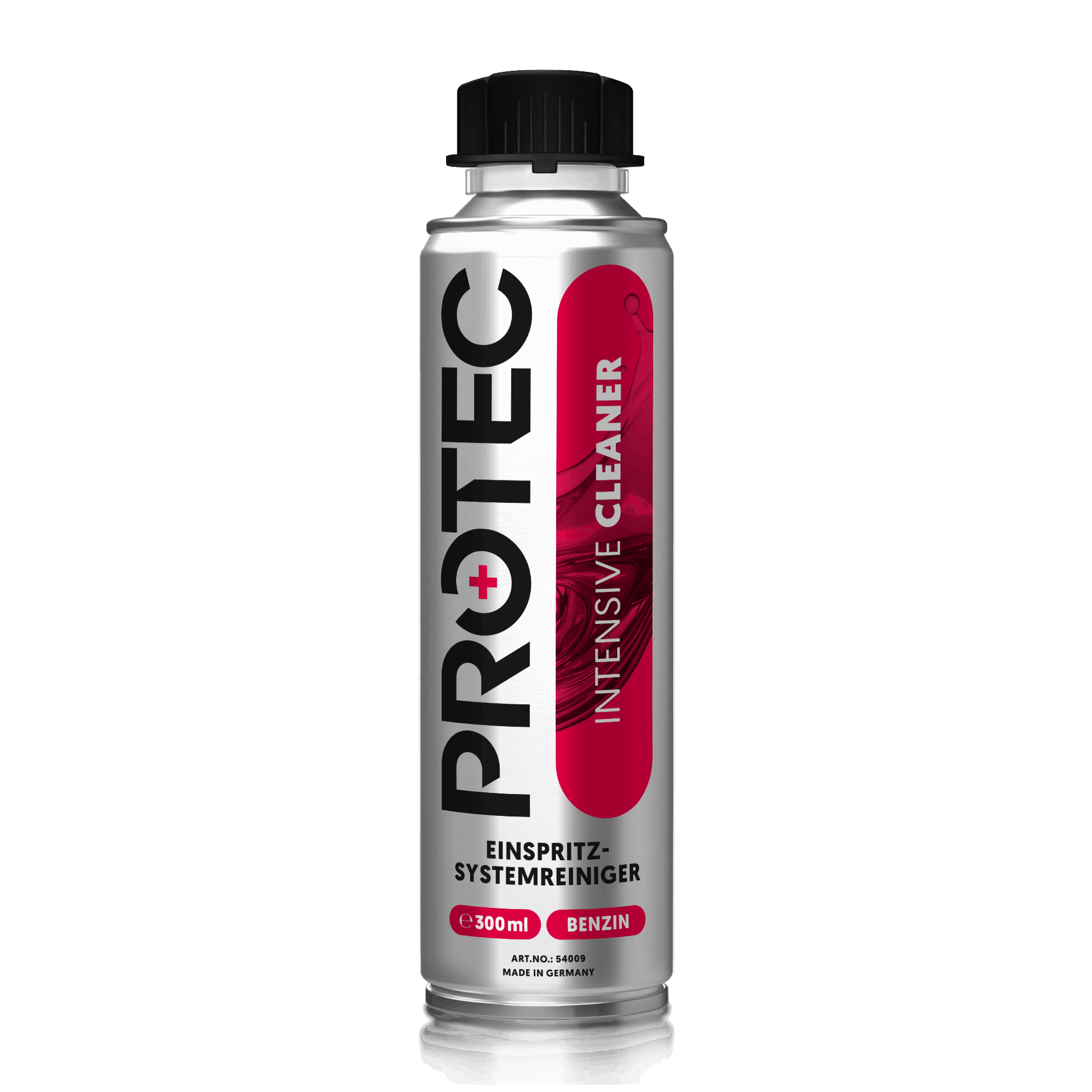 PROTEC+ Intensive Cleaner Einspritzsystemreiniger 300 ml für Benzinmotoren in Silberflasche