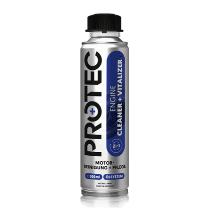 PROTEC+ Motorinnenreinigung und Pflege 300ml Ölpflege 2in1 Engine Cleaner Vitalizer